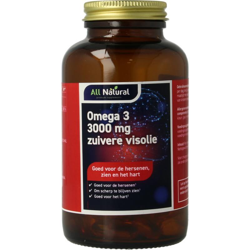 All Natural Omega 3 3000mg 100ca