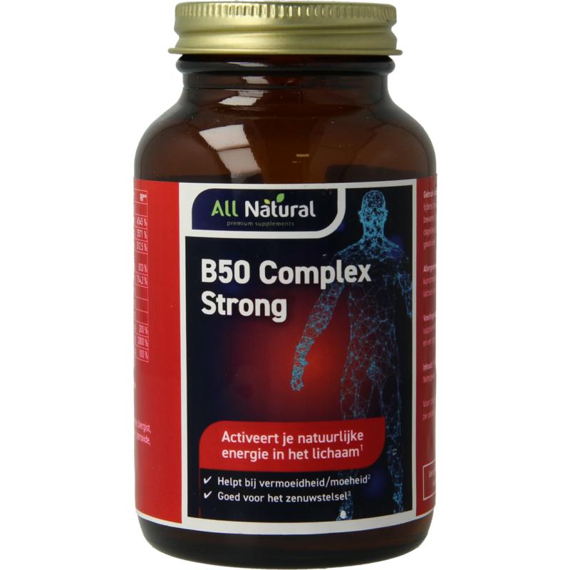 All Natural Vitamine B50 complex 60ca