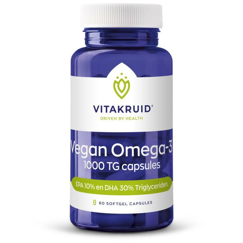 Vitakruid vegan omega 3 1000 tg 60sft