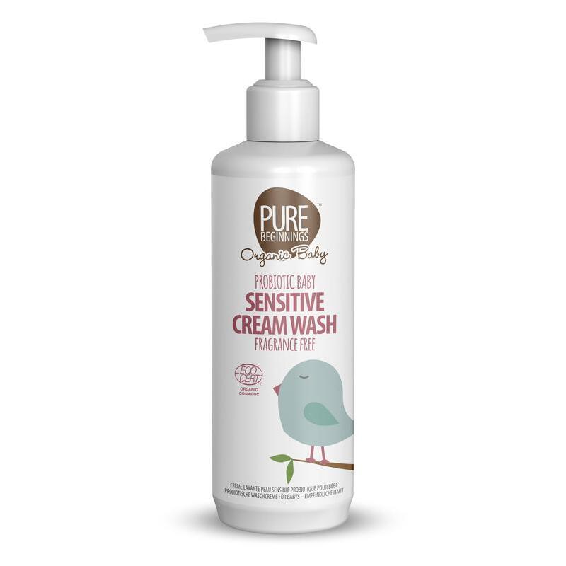 Pure Beginnings Probiotic baby sensitive cream wash 250ml