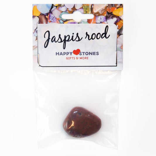 Happy Stones Jaspis rood 1st