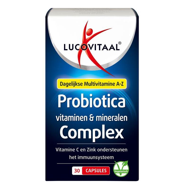 Lucovitaal Probiotica vitamine & mineralen complex 30ca