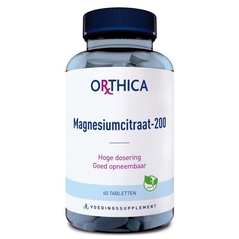 Orthica Magnesium citraat 200 60tb