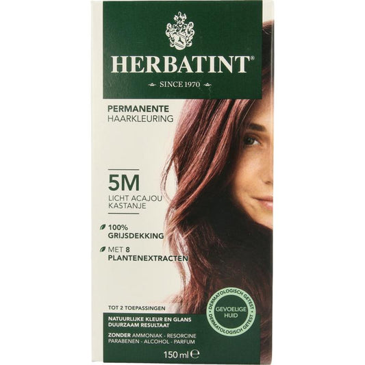 Herbatint 5M Licht acajou kastanje 150ml