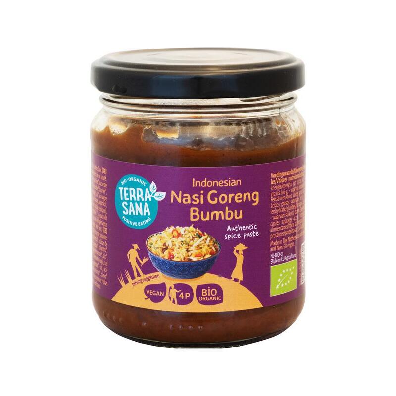 Terrasana Indonesische nasi goreng boemboe bio 200g