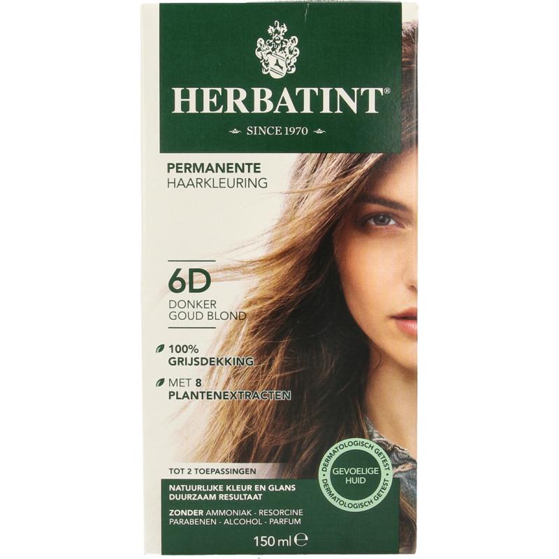 Herbatint 6D Donker goudblond 150ml