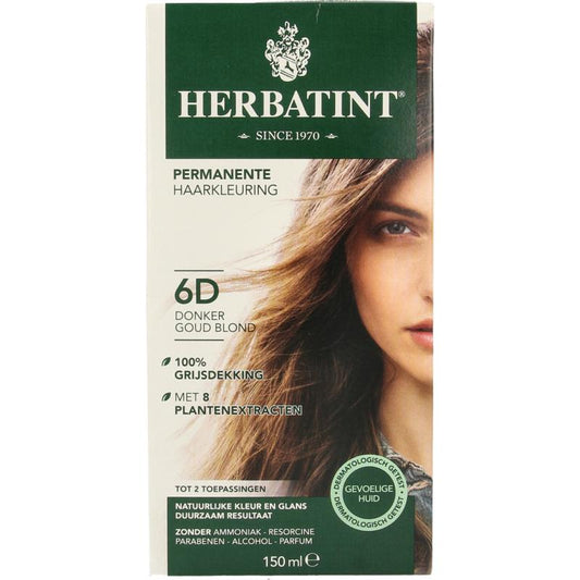 Herbatint 6D Donker goudblond 150ml