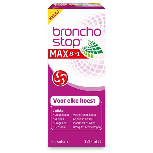 Bronchostop Bronchostop max alle hoest 120ml