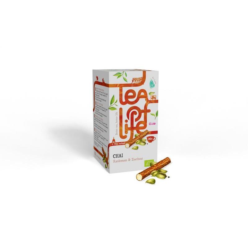 Tea Of Life Chai kardemom & zoethout 20st