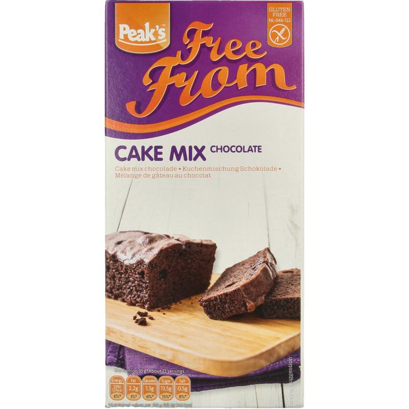 Peak's Chocoladecake mix 450g