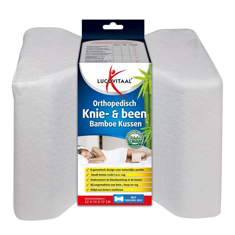 Lucovitaal Bamboe knie & been kussen 1st