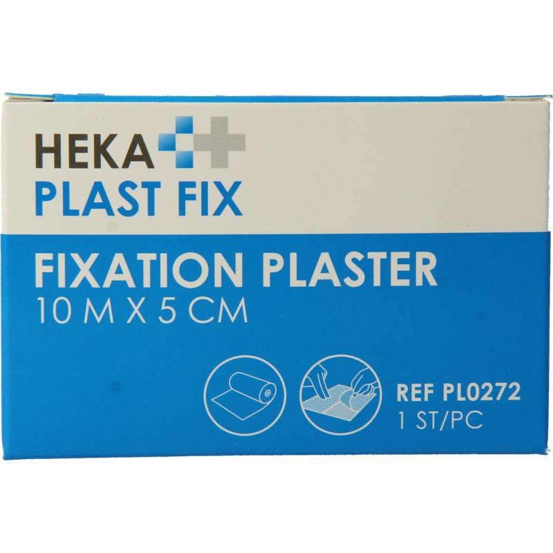 Hekaplast Fix pleister 10x5cm 1rol