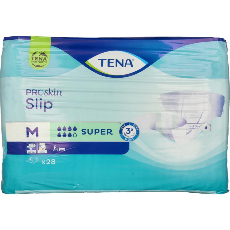 Tena Proskin slip super maat M 28st