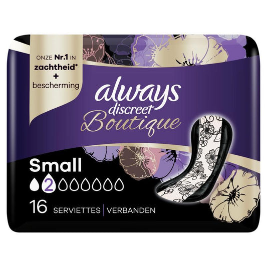 Always Discreet boutique verband voor urineverlies medium 16st