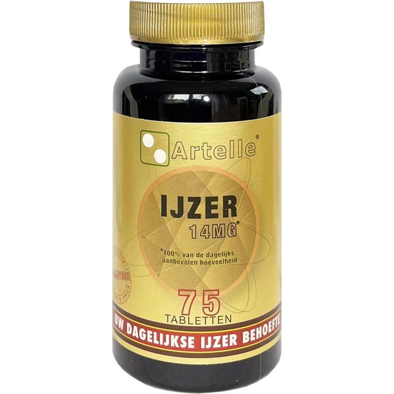 Artelle IJzer 14 mg 100tb