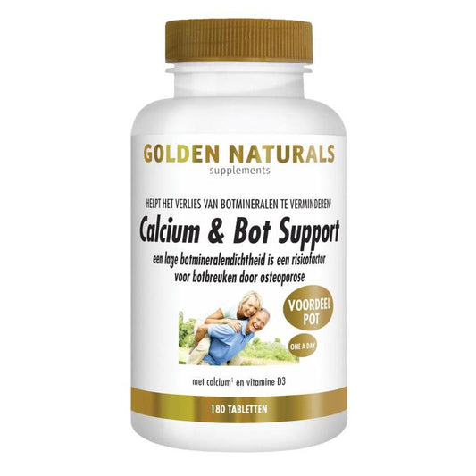 Golden Naturals Calcium & bot support 180tb