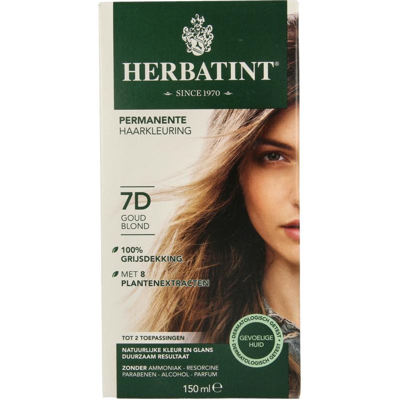 Herbatint 7D Goud blond 150ml
