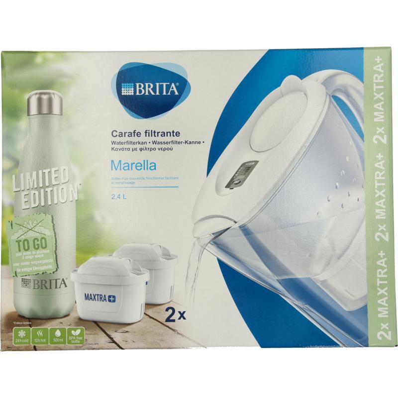 Brita Marella cool white + 2 maxtra filters 1set