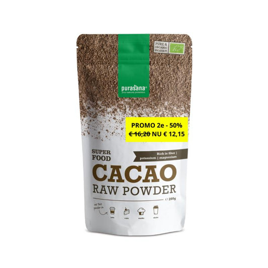 Purasana Cacaopoeder duo pack 2x200g