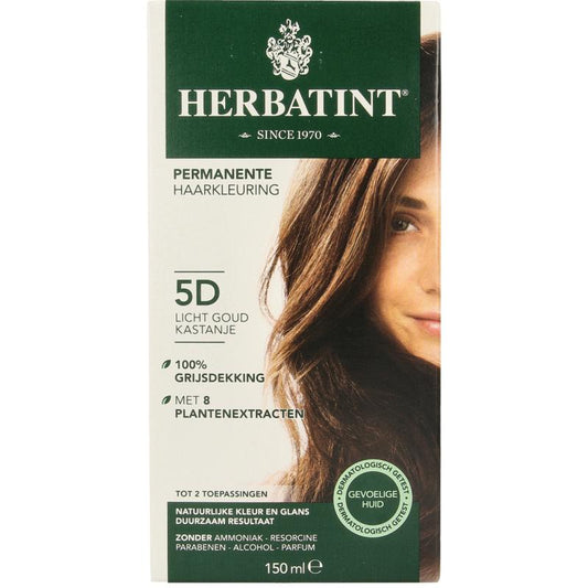 Herbatint 5D Licht goud kastanje 150ml