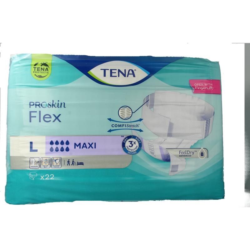 Tena Proskin flex maxi L 22st