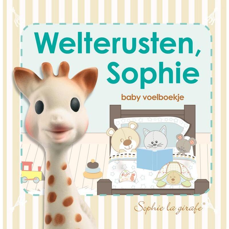 Sophie de Giraf Voelboekje weltrusten Sophie 1st