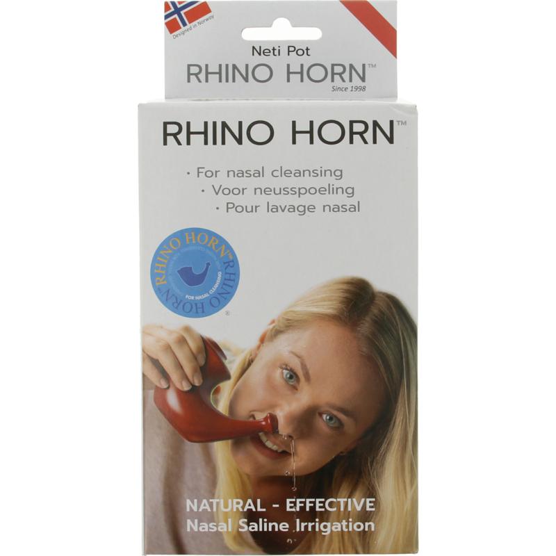 Rhino Horn Neusspoeler rood 1st