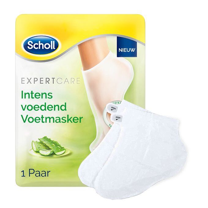 Scholl Expert care footmask aloe vera 1paar