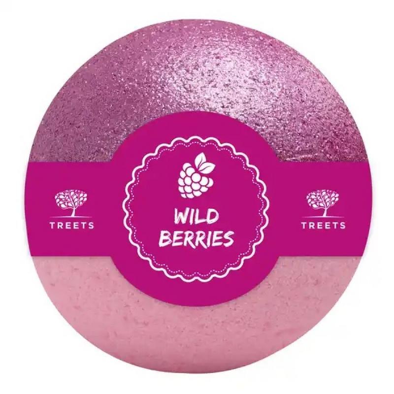 Treets Bath ball glitter wild berries 1st