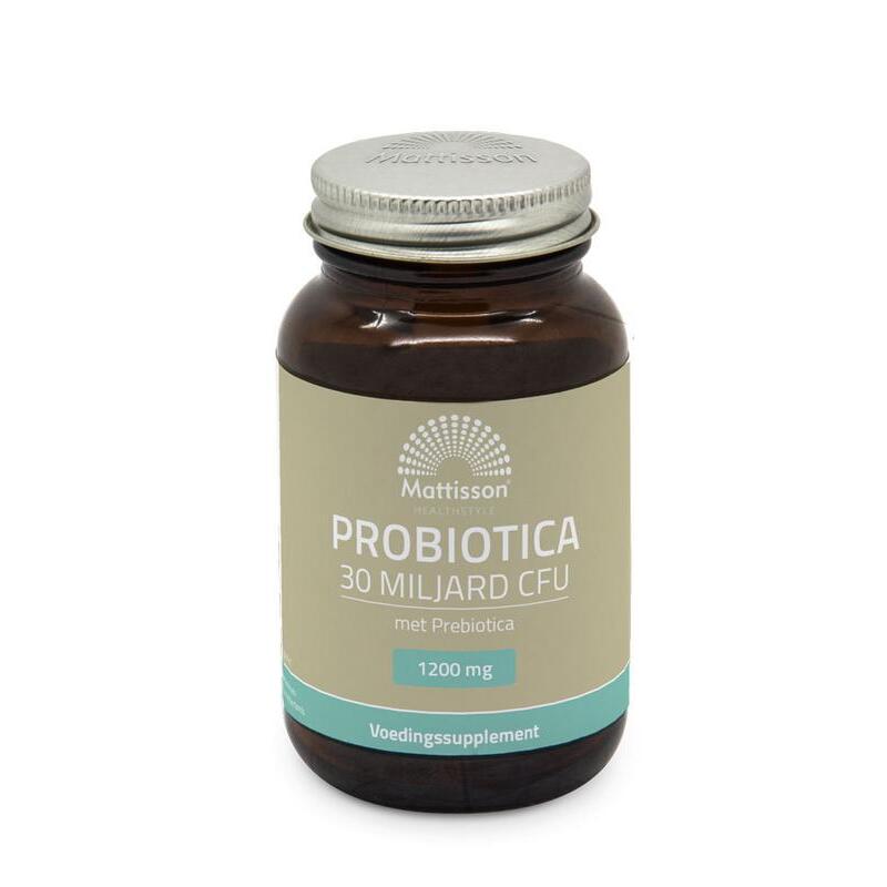 Mattisson Probiotica 30 miljard CFU met prebiotica 60ca