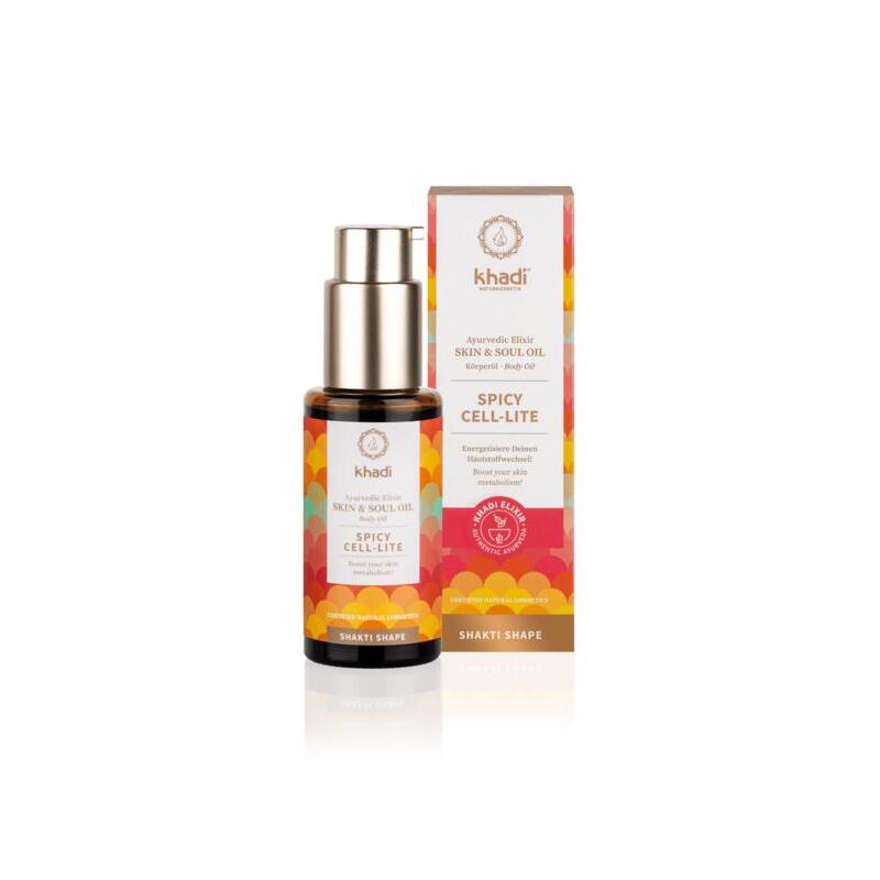 Khadi Ayurvedic shakti shape spicey cell-lite 100ml