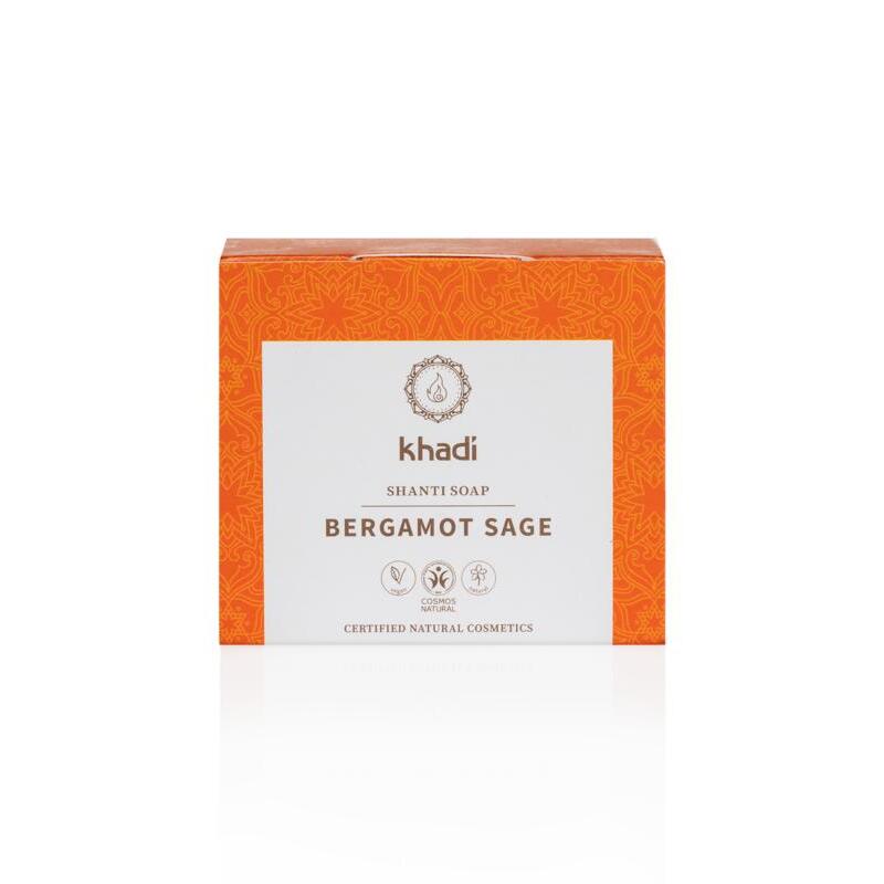 Khadi Bergamot salie zeep 100g
