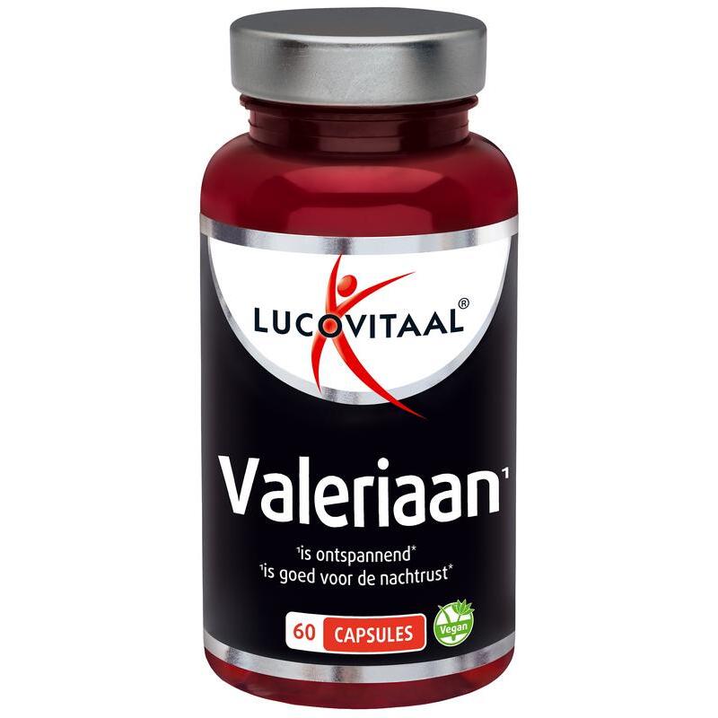 Lucovitaal Valeriaan 200mg 60ca