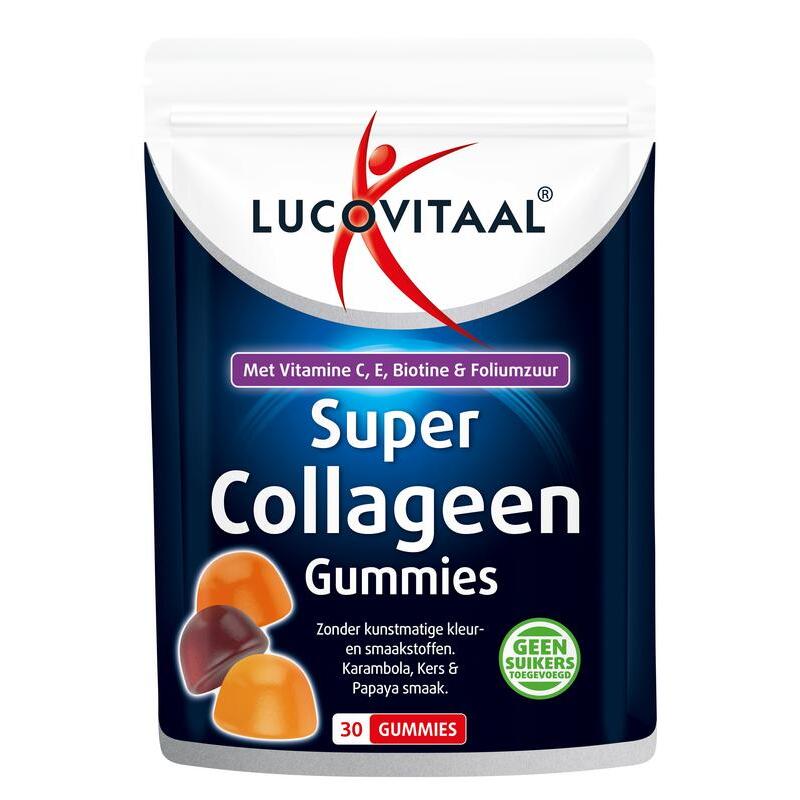 Lucovitaal Collageen super gum 30st