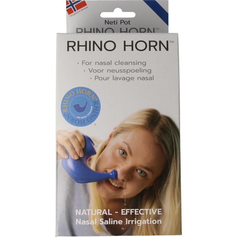 Rhino Horn Neusspoeler blauw 1st