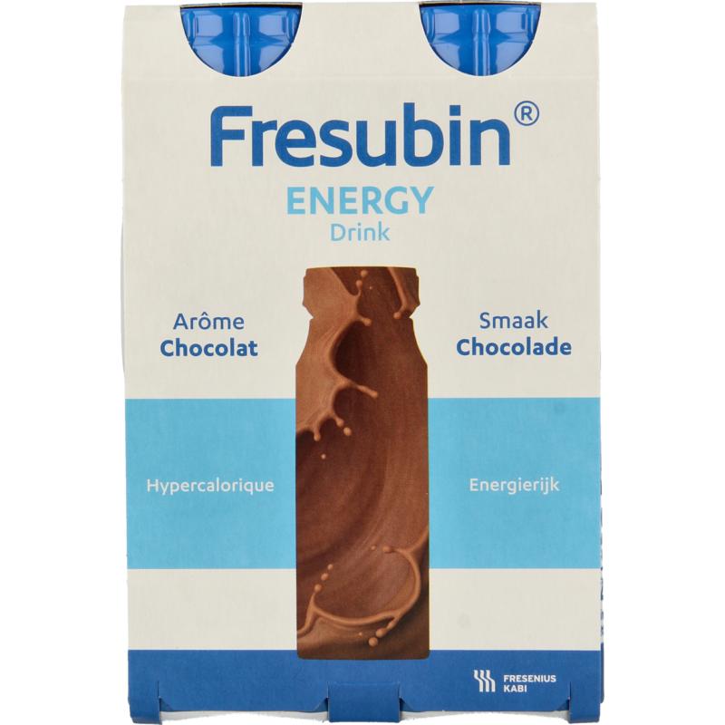 Fresubin Energy drink chocolade 200ml 4st