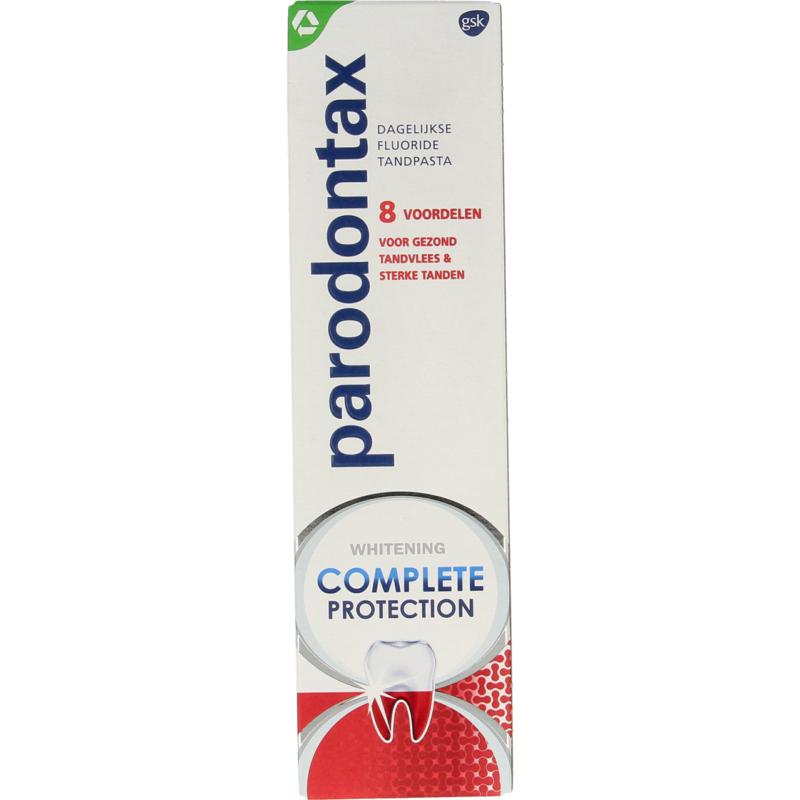 Parodontax Complete protection whitening tandpasta 75ml