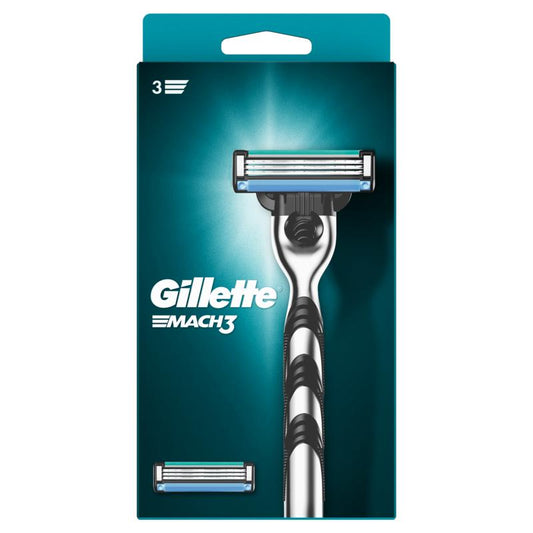Gillette Mach3 systeem apparaat +3 mesjes 1st