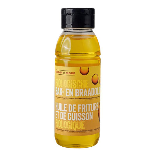 Omega & More Bak & braad olie bio 330ml