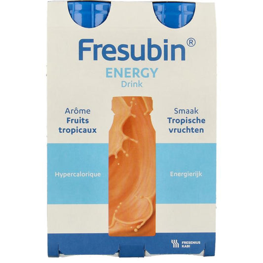 Fresubin Energy drink tropische vruchten 200ml 4st