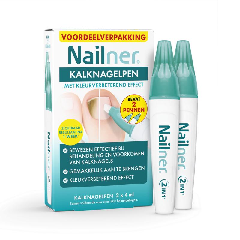 Nailner Kalknagelpen 2-in-1 8ml
