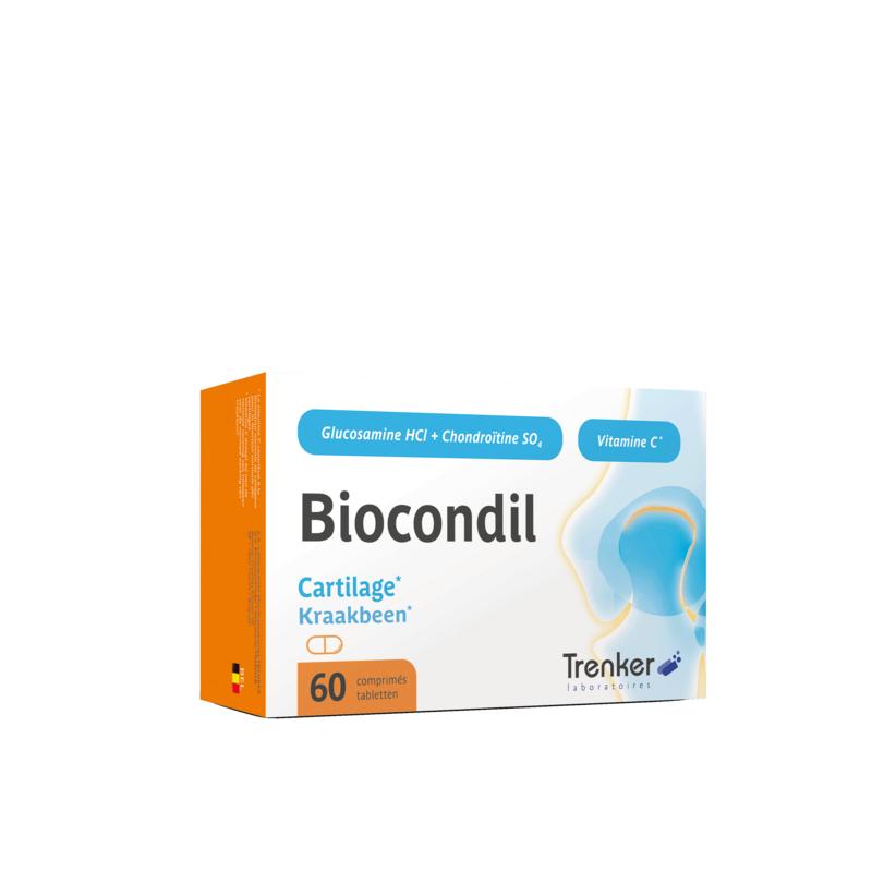 Trenker Biocondil chondroitine/glucosamine vitamine C 60tb