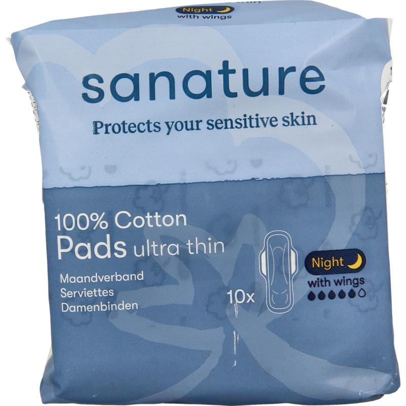 Sanature Maandverband ultra night 10st