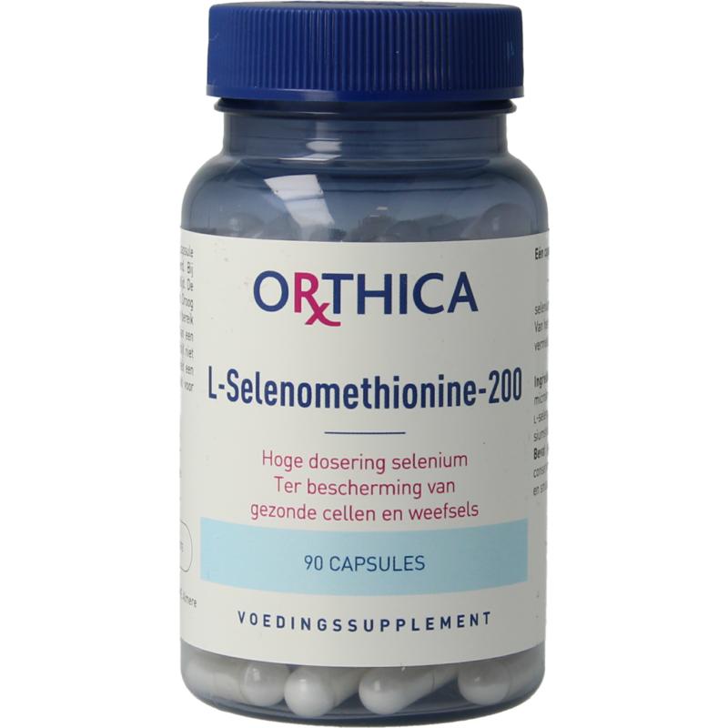Orthica L-Selenomethionine 200 90ca