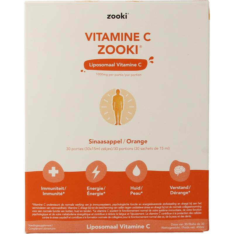 Yourzooki Vitamine C liposomaal 30sach