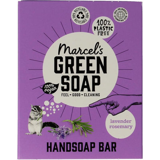 Marcel's GR Soap Handzeep bar lavender & rosemary 90g
