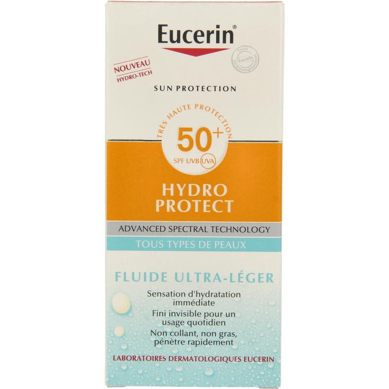 Eucerin Sun hydro protect ultralichte fluid SPF50+ 50ml