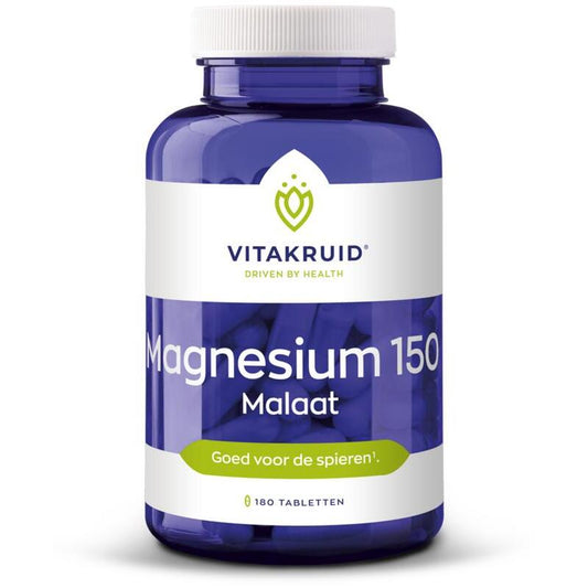 Vitakruid Magnesium 150 malaat 180tb