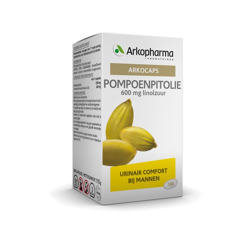 Arkocaps Pompoenpitolie 180ca