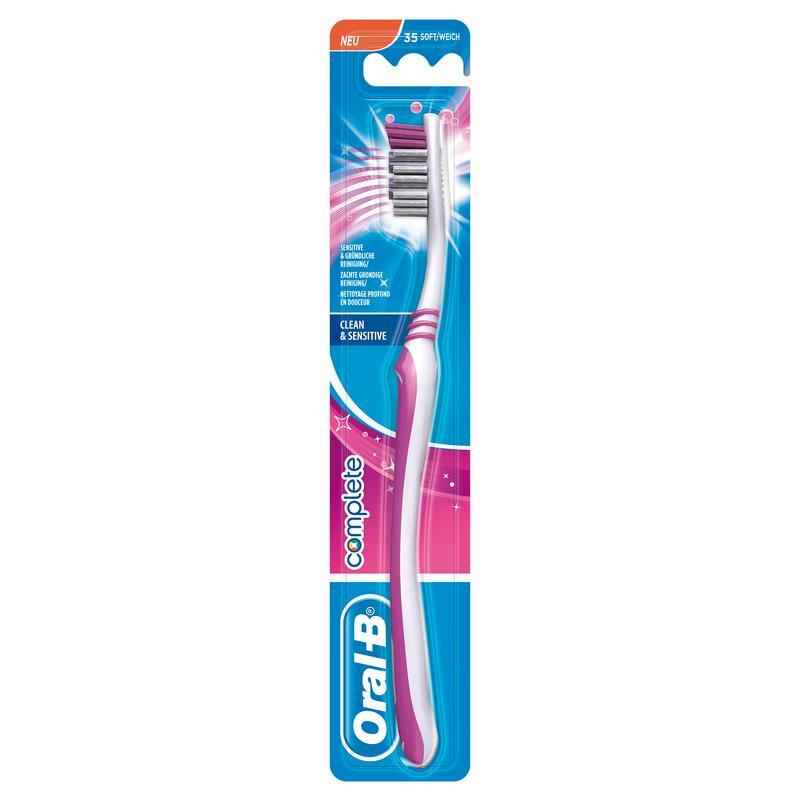 Oral B Tandenborstel complete clean sensitive 1st
